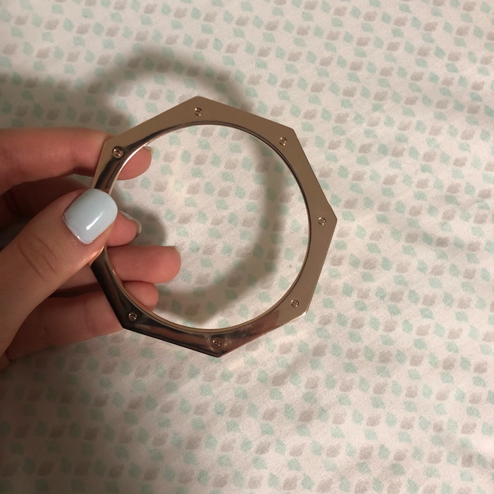 Henri Bender Bronze Octagon Bangle